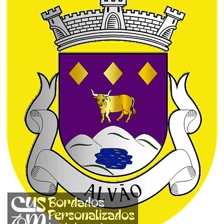 Emblema Bordado Freguesia de Alvão (Vila Pouca de Aguiar, Vila Real) 1