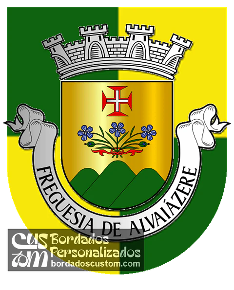 Emblema Bordado Freguesia de Alvaiázere (Alvaiázere, Leiria)
