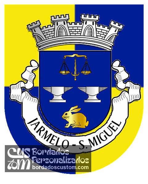 Emblema Bordado Antiga Freguesia de Jarmelo (São Miguel) (Guarda, Guarda)