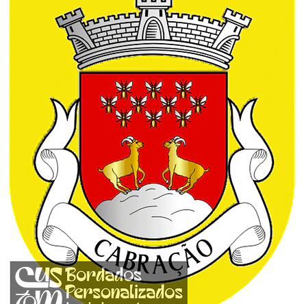 Emblema Bordado Antiga Freguesia de Cabração (Ponte de Lima, Viana do Castelo) 1