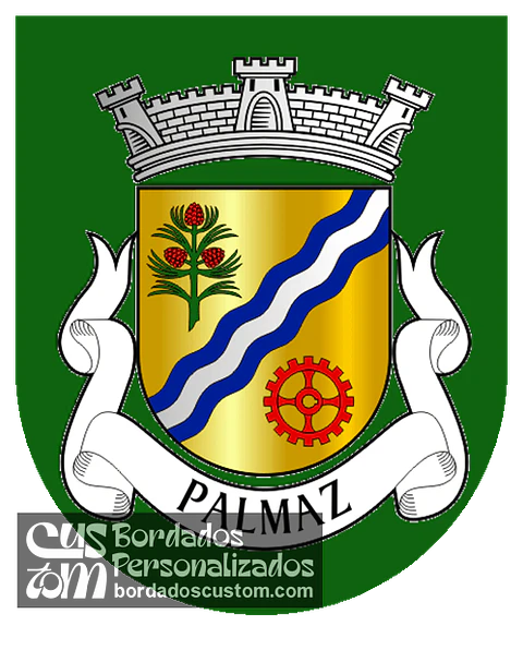 Emblema Bordado Antiga Freguesia de Palmaz (Oliveira de Azeméis, Aveiro)