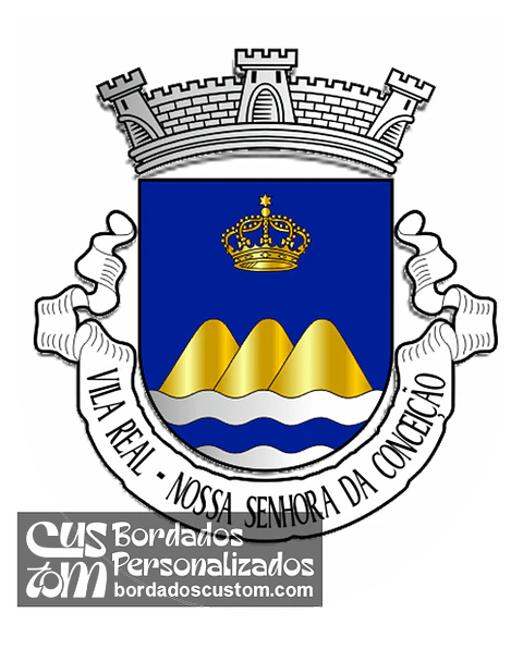 Emblema Bordado Antiga Freguesia de Vila Real (Nossa Senhora da Conceição) (Vila Real, Vila Real)