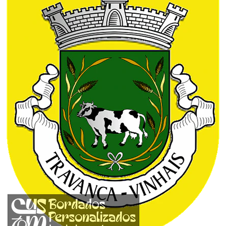 Emblema Bordado Antiga Freguesia de Travanca (Vinhais, Bragança) 1