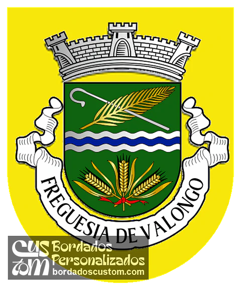Emblema Bordado Freguesia de Valongo (Valongo, Porto)