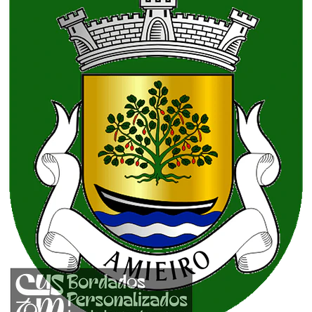 Emblema Bordado Antiga Freguesia de Amieiro (Alijó, Vila Real) 1