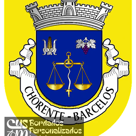 Emblema Bordado Antiga Freguesia de Chorente (Barcelos, Braga) 1