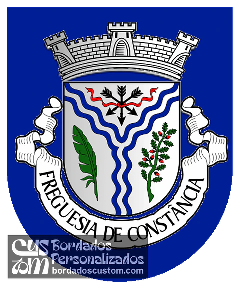 Emblema Bordado Freguesia de Constância (Constância, Santarém)