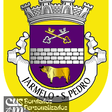 Emblema Bordado Antiga Freguesia de Jarmelo (São Pedro) (Guarda, Guarda) 1