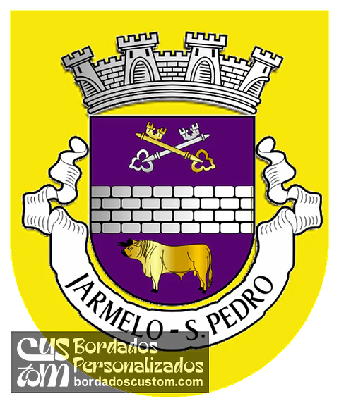 Emblema Bordado Antiga Freguesia de Jarmelo (São Pedro) (Guarda, Guarda)