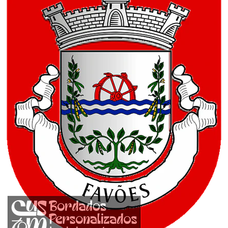 Emblema Bordado Antiga Freguesia de Favões (Marco de Canaveses, Porto) 1