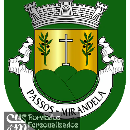 Emblema Bordado Freguesia de Passos (Mirandela, Bragança) 1
