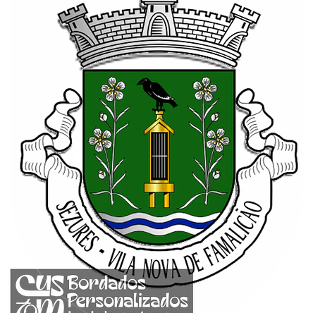 Emblema Bordado Antiga Freguesia de Sezures (Vila Nova de Famalicão, Braga) 1
