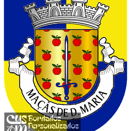 Emblema Bordado Freguesia de Maçãs de Dona Maria (Alvaiázere, Leiria) 1