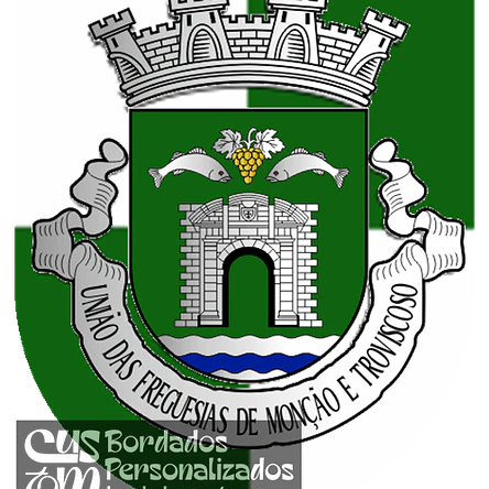 Emblema Bordado Freguesia de Monção e Troviscoso (Monção, Viana do Castelo) 1