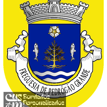 Emblema Bordado Freguesia de Pedrógão Grande (Pedrógão Grande, Leiria) 1