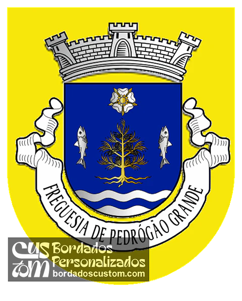 Emblema Bordado Freguesia de Pedrógão Grande (Pedrógão Grande, Leiria)