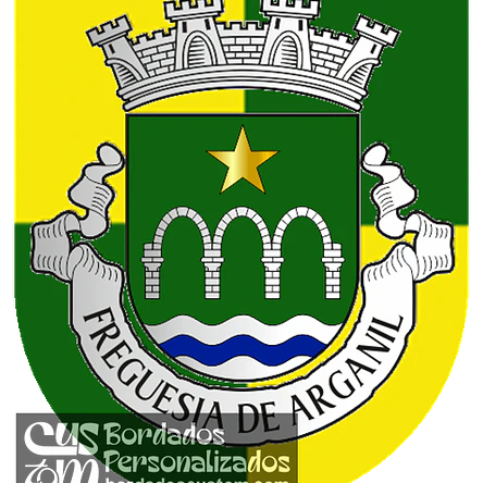 Emblema Bordado Freguesia de Arganil (Arganil, Coimbra) 1