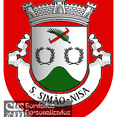 Emblema Bordado Antiga Freguesia de São Simão (Nisa, Portalegre) 1