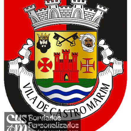 Emblema Bordado Município de Castro Marim (Faro) 1