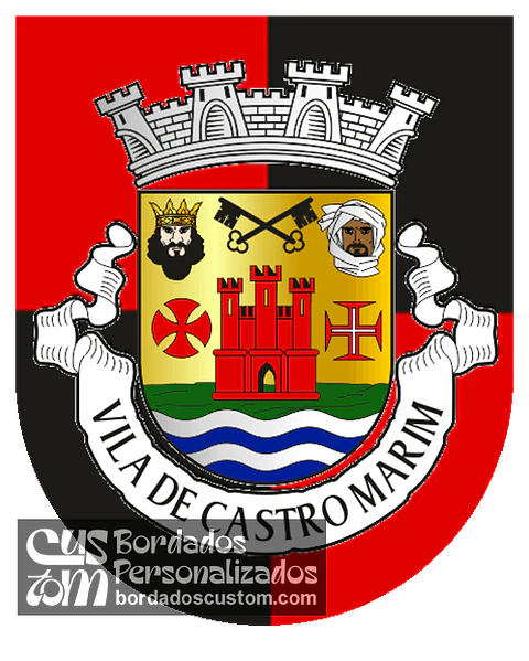 Emblema Bordado Município de Castro Marim (Faro)