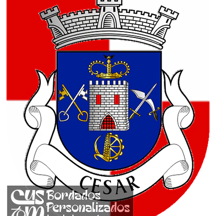 Emblema Bordado Freguesia de Cesar (Oliveira de Azeméis, Aveiro) 1