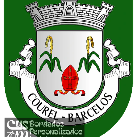 Emblema Bordado Antiga Freguesia de Courel (Barcelos, Braga) 1