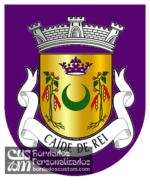 Emblema Bordado Freguesia de Caíde de Rei (Lousada, Porto)