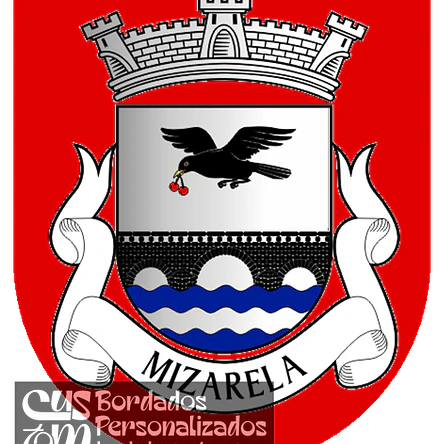 Emblema Bordado Antiga Freguesia de Mizarela (Guarda, Guarda) 1