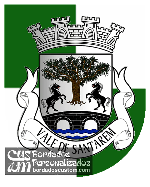 Emblema Bordado Freguesia de Vale de Santarém (Santarém, Santarém)