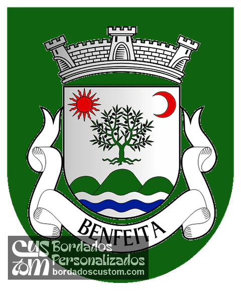 Emblema Bordado Freguesia de Benfeita (Arganil, Coimbra)