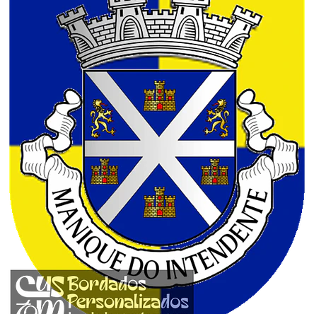 Emblema Bordado Antiga Freguesia de Manique do Intendente (Azambuja, Lisboa) 1