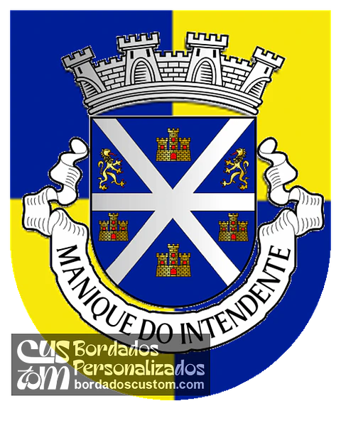 Emblema Bordado Antiga Freguesia de Manique do Intendente (Azambuja, Lisboa)