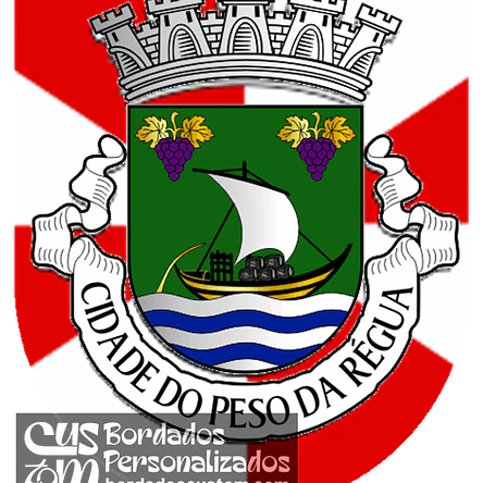 Emblema Bordado Município de Peso da Régua (Vila Real) 1