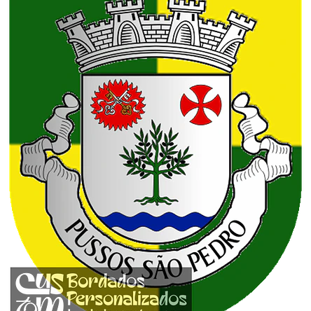 Emblema Bordado Freguesia de Pussos São Pedro (Alvaiázere, Leiria) 1