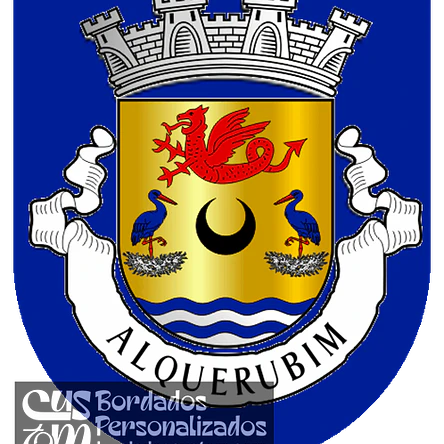 Emblema Bordado Freguesia de Alquerubim (Albergaria-a-Velha, Aveiro) 1