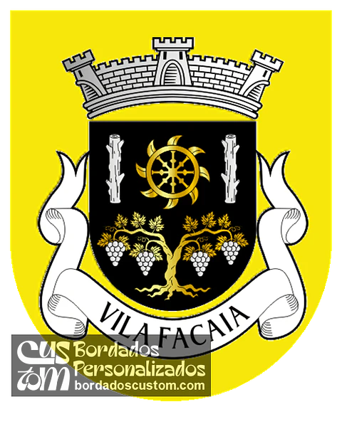 Emblema Bordado Freguesia de Vila Facaia (Pedrógão Grande, Leiria)