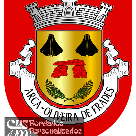 Emblema Bordado Antiga Freguesia de Arca (Oliveira de Frades, Viseu) 1