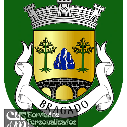Emblema Bordado Freguesia de Bragado (Vila Pouca de Aguiar, Vila Real) 1