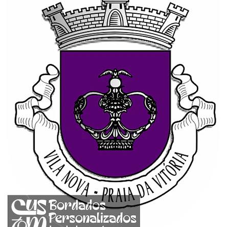 Emblema Bordado Freguesia de Vila Nova (Praia da Vitória, Açores) 1