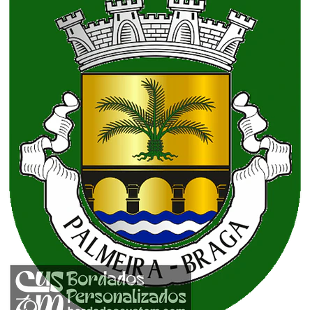 Emblema Bordado Freguesia de Palmeira (Braga, Braga) 1