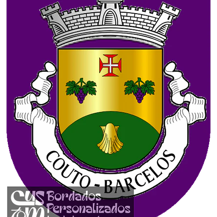 Emblema Bordado Antiga Freguesia de Couto (Barcelos, Braga) 1