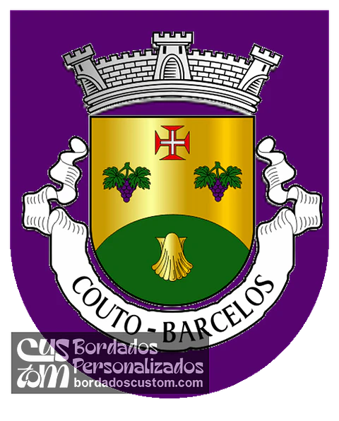 Emblema Bordado Antiga Freguesia de Couto (Barcelos, Braga)