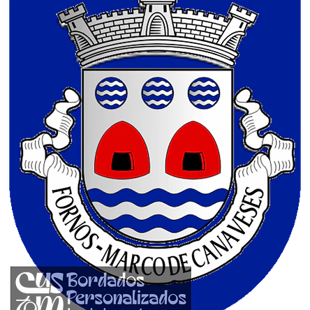 Emblema Bordado Antiga Freguesia de Fornos (Marco de Canaveses, Porto) 1