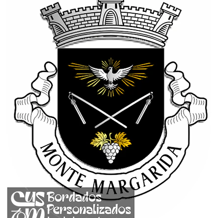 Emblema Bordado Antiga Freguesia de Monte Margarida (Guarda, Guarda) 1
