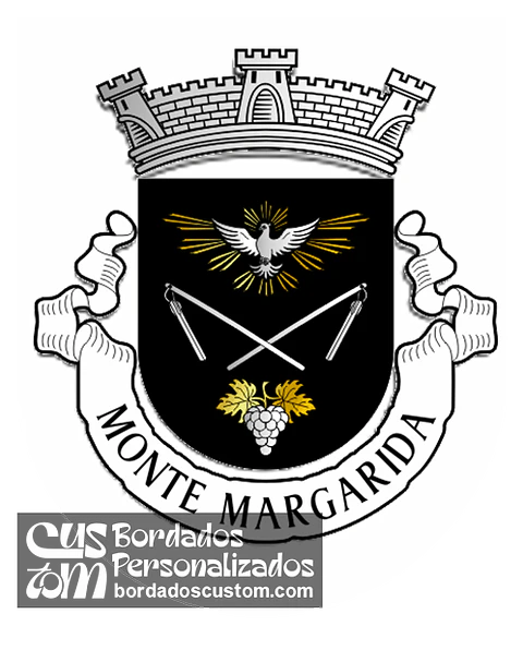 Emblema Bordado Antiga Freguesia de Monte Margarida (Guarda, Guarda)