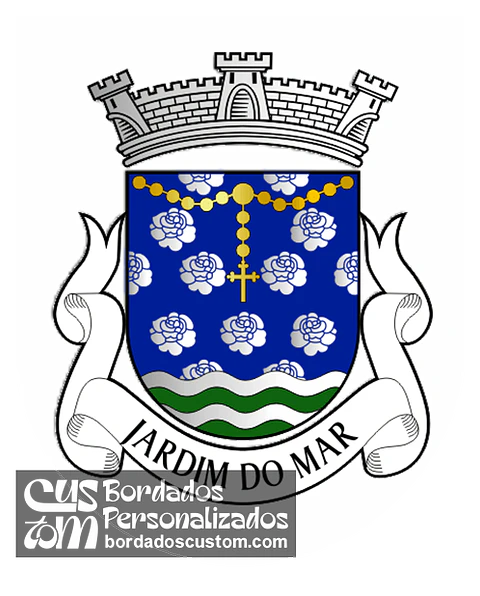Emblema Bordado Freguesia de Jardim do Mar (Calheta (Madeira), Madeira)