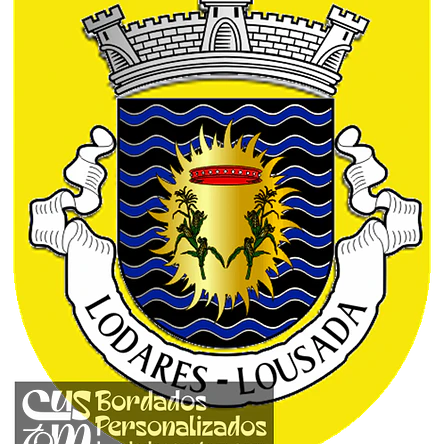 Emblema Bordado Freguesia de Lodares (Lousada, Porto) 1