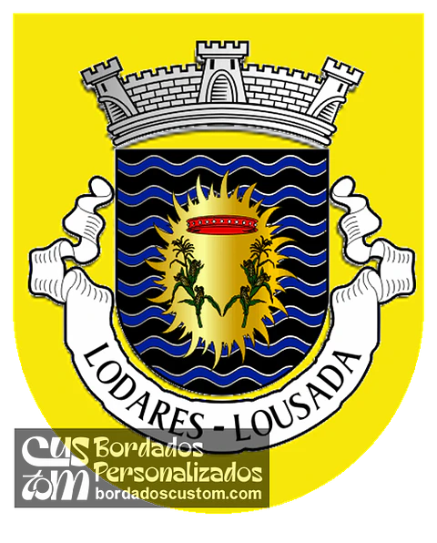 Emblema Bordado Freguesia de Lodares (Lousada, Porto)