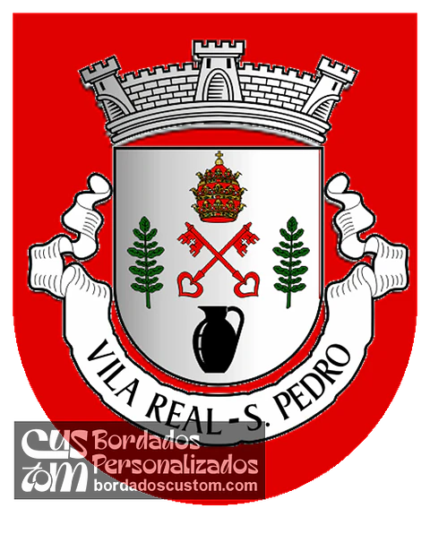 Emblema Bordado Antiga Freguesia de Vila Real (São Pedro) (Vila Real, Vila Real)