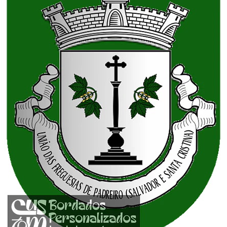 Emblema Bordado Freguesia de Padreiro (Salvador e Santa Cristina) (Arcos de Valdevez, Viana do Castelo) 1